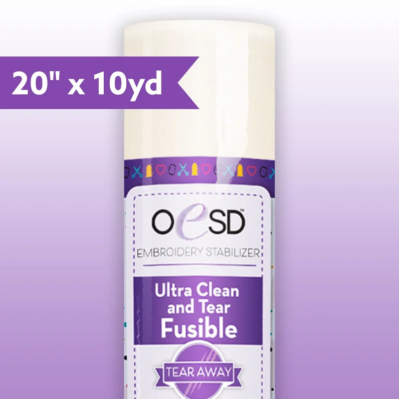 Ultra Clean and Tear Fusible 20"x10yds