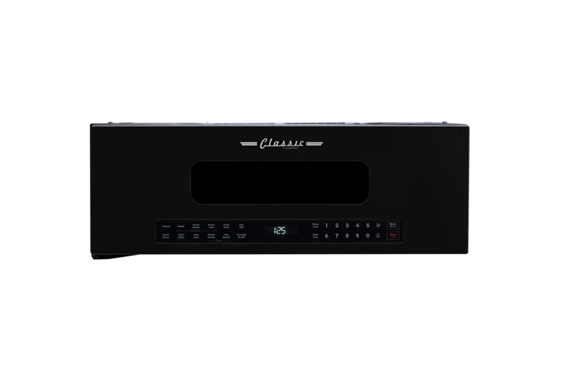 Unique Appliances - 1.2 cu. Ft Over the range Microwave in Black - UNQ-30CR OTR B Black