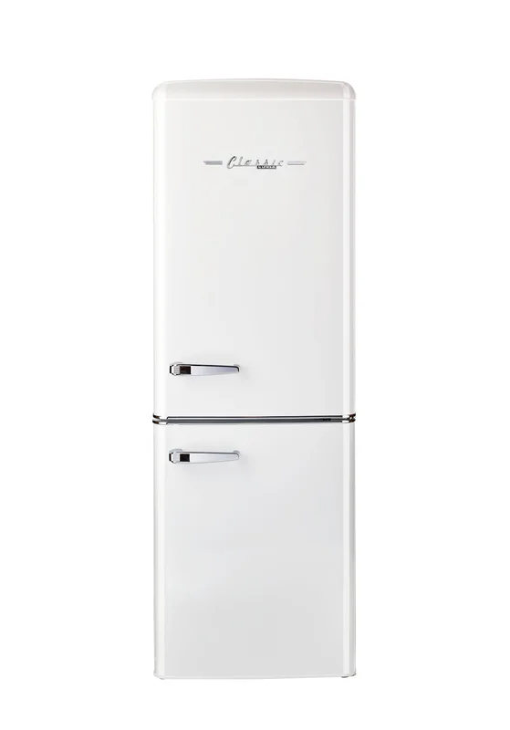 Unique Appliances - 21.6 Inch 7 cu. ft Bottom Mount Refrigerator in Marshmallow White - UGP-215L W AC White
