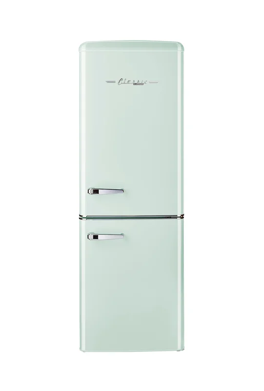 Unique Appliances - 21.6 Inch 7 cu. ft Bottom Mount Refrigerator in Summer Mint Green - UGP-215L LG AC Mint