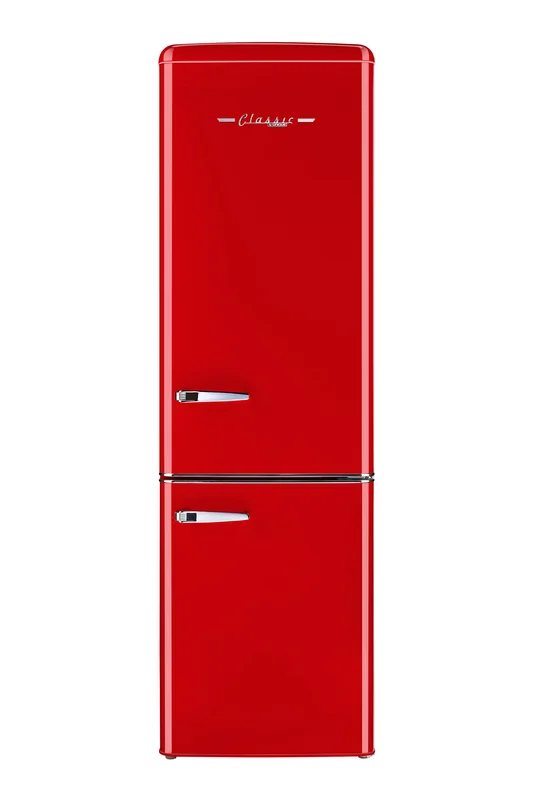 Unique Appliances - 21.6 Inch 8.7 cu. ft Bottom Mount Refrigerator in Candy Red - UGP-275L R AC Red
