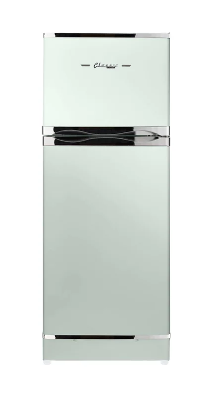 Unique Appliances - 23.5 Inch 10 cu. ft Top Mount Refrigerator in Summer Mint Green - UGP-10C CR DV LG Mint