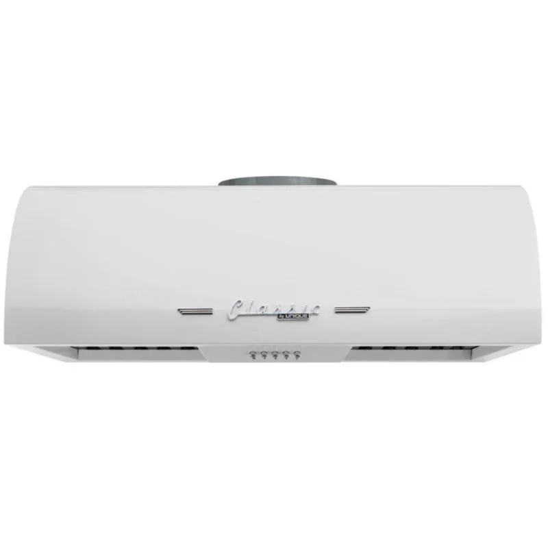 Unique Appliances - 24 Inch 502 CFM Under Cabinet Range Vent in Marshmallow White - UGP-24CR RH W White