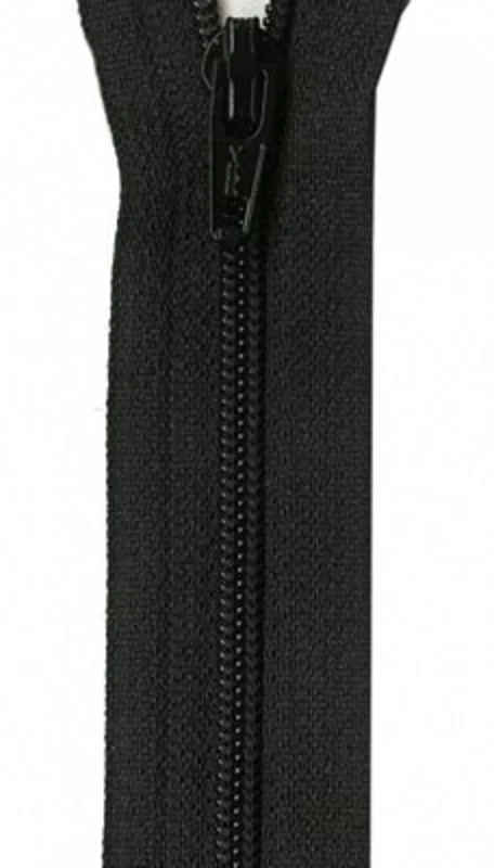 Unique Invisible Zipper 14" Black