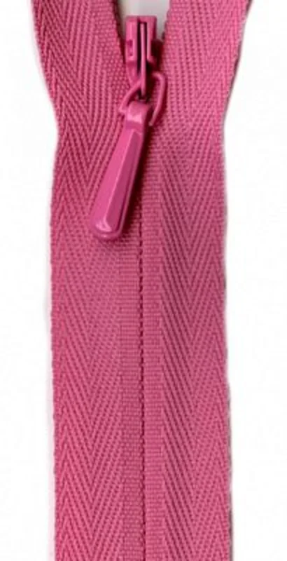 Unique Invisible Zipper 14" Hot Pink