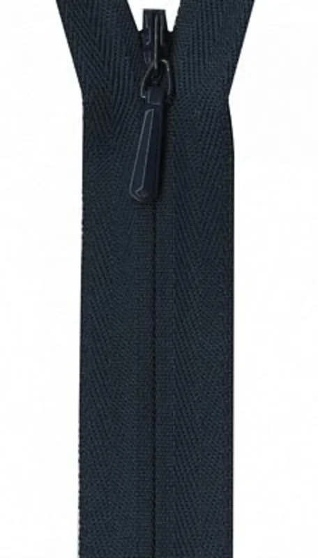 Unique Invisible Zipper 14" Navy