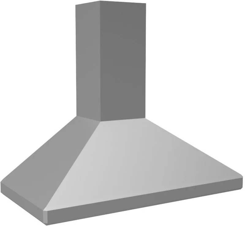 Ventahood - 36 Inch 600 CFM Wall Mount and Chimney Range Vent in Stainless - SLDH14-236SS Stainless