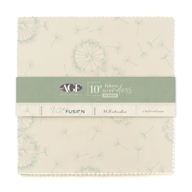 Vert Fusion: 10" Fabric Wonders