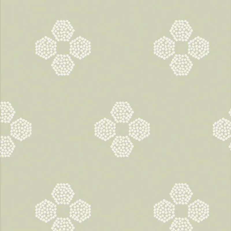 Vert Fusion: Droplet Petal Vert (1/4 Yard)