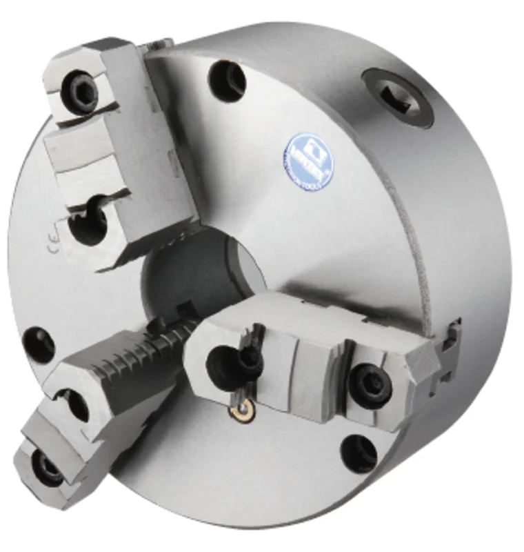 Vertex 6" 3-Jaw Powerful Self Centering Chuck VSK-6A, 5002-040A