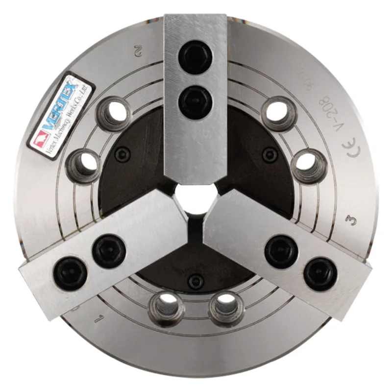 Vertex 8 3-Jaw Hydraulic Power Chuck N-208A6, 5002-083