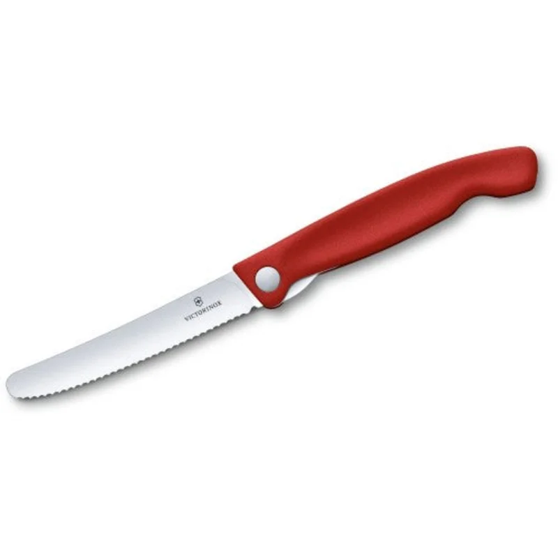 Victorinox Classic Red Folding Paring Knife Serrated