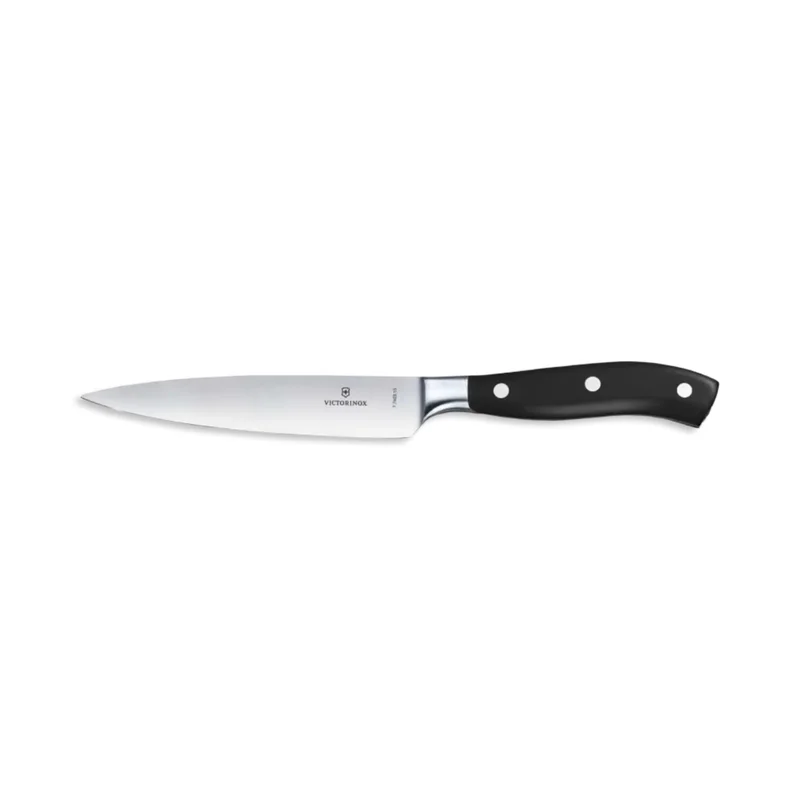 Victorinox Grand Maitre Black 6" Spear Point Wide Blade Chef's Knife