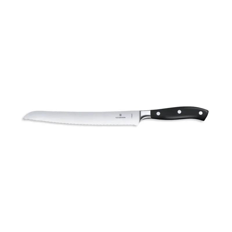 Victorinox Grand Maitre Black 9" Curved Bread Knife
