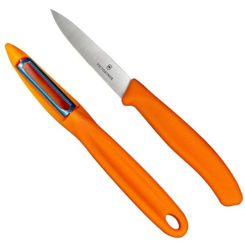 Victorinox Peeler and Paring - Orange