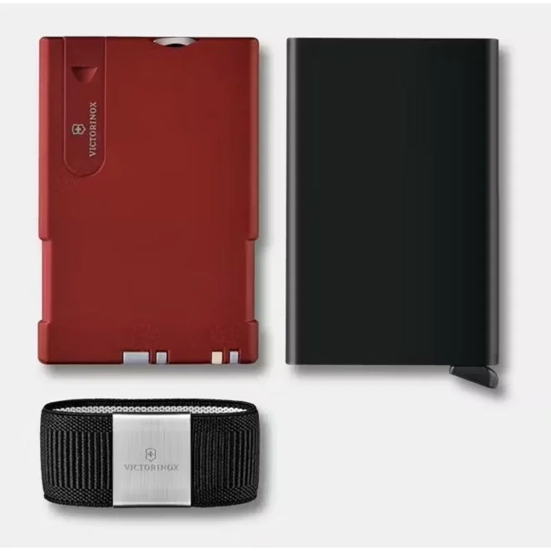 Victorinox Swiss Army Smart Card Wallet Iconic Red