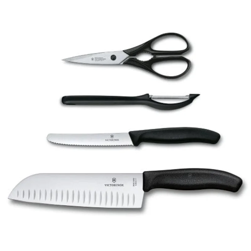 Victorinox Swiss Classic Kitchen Set 4 Piece Black