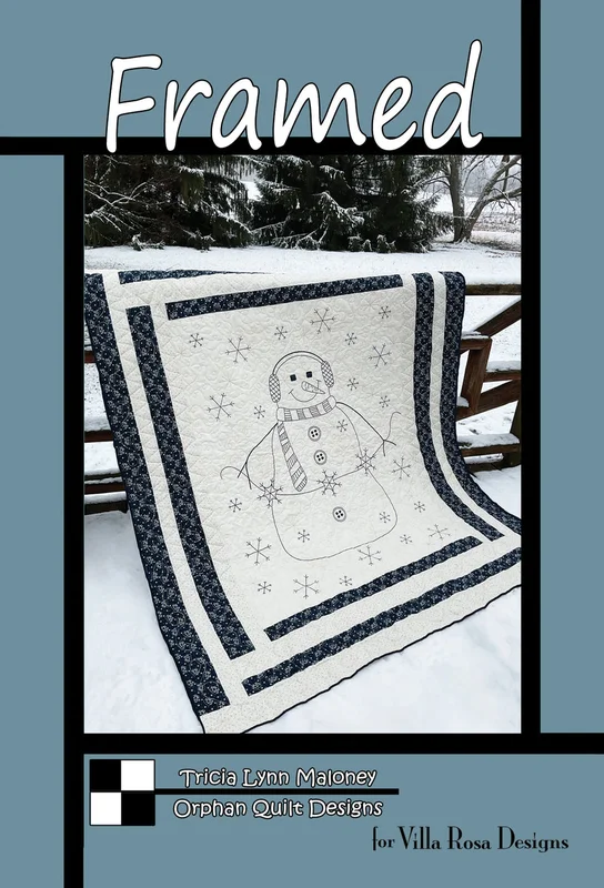 Villa Rosa Designs: Framed Quilt