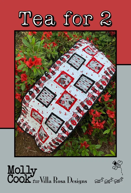 Villa Rosa Designs: Tea for 2 Table Runner