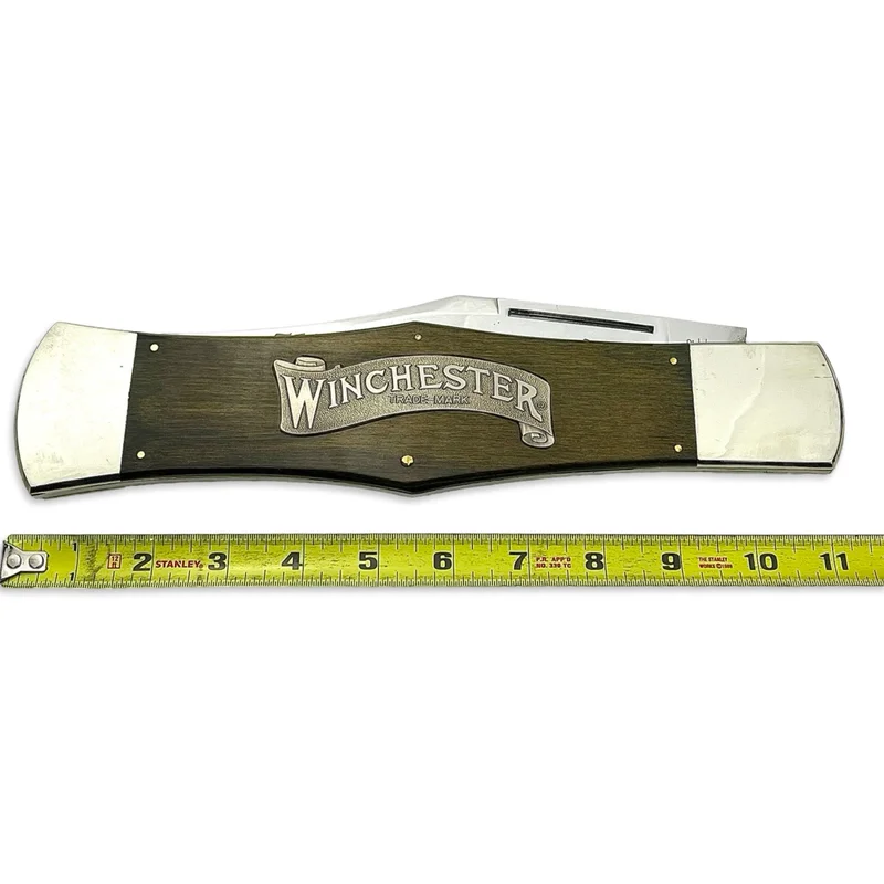 Vintage 2000 Winchester Novelty Knife Wood - Factory Sample