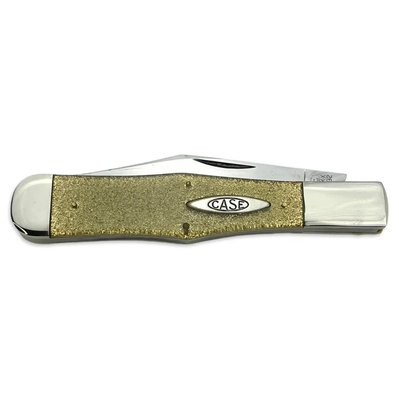 Vintage Case XX Large Coke Bottle Gold Stardust (71050)