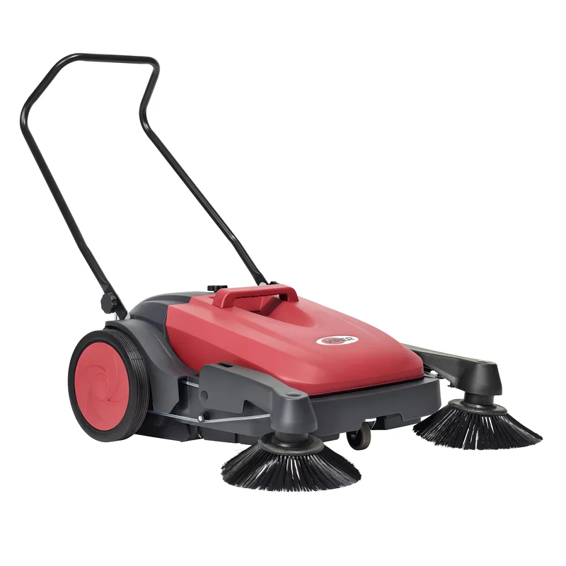 Viper PS480, Floor Sweeper, 28", 10 Gallon, Manual, Dual Side Brush, 3 Year Warranty, 50000504