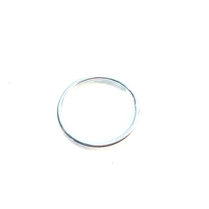 W10574 | Onyx Key Ring - 1_1/2" Od, Zinc