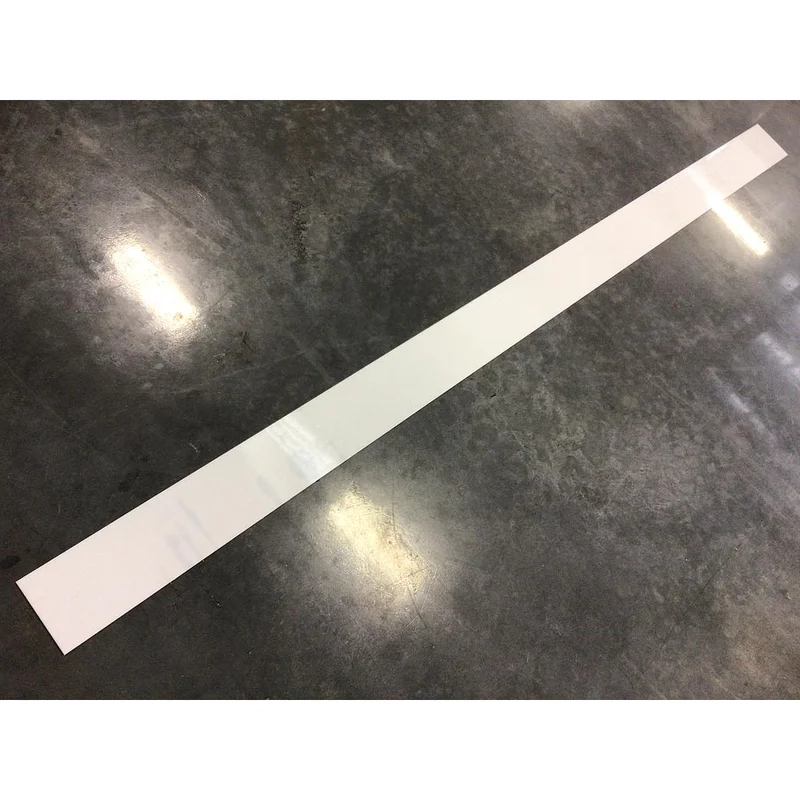 W10654 | Onyx Plastic Strip - 5.5" X 96" Length