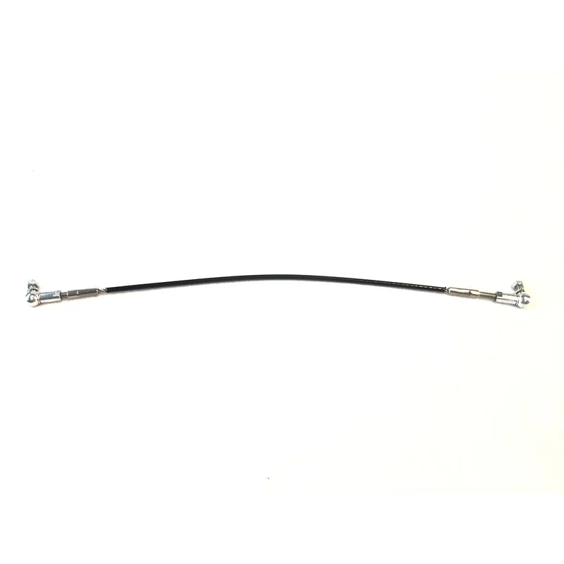 W10860 | Onyx Steel Cable, 17", Threaded Ends M6xm6