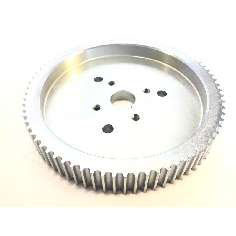 W6067 | Onyx 7.50" O.d. X 1" I.d. Pulley (cogged Htd-8mm) Mild Steel Zinc