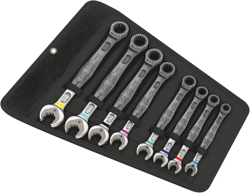 Wera 6000 Joker 8 Imperial Set 1 Set of ratcheting combination wrenches, Imperial, 8pieces, SKU #5020012001