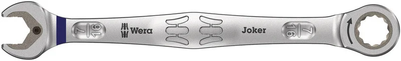 Wera 6000 Joker Ratcheting combination wrenches, Imperial, 7/16" x 165 mm, SKU #5073282001