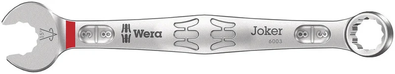 Wera 6003 Joker combination wrench, Imperial, 3/8 x 125 mm, SKU #5020212001