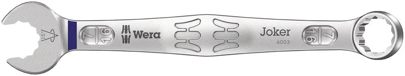 Wera 6003 Joker combination wrench, Imperial, 7/16 x 135 mm, SKU #5020213001