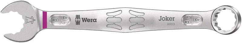 Wera 6003 Joker combination wrench, Imperial, 9/16 x 167 mm, SKU #5020215001