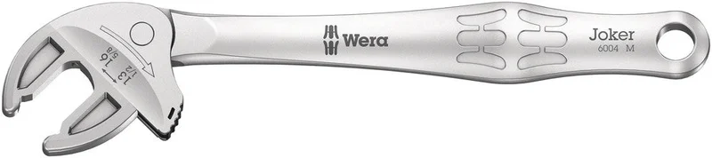Wera 6004 Joker M self-setting spanner, 13-16 x 1/2-5/8" x 188 mm, SKU #5020103001