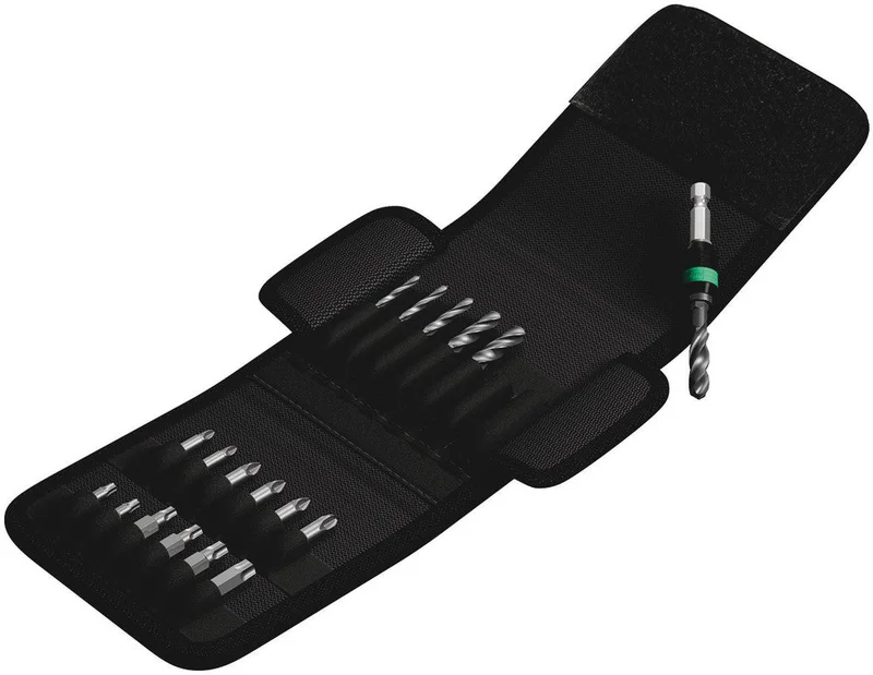 Wera 848/851/867/19 Metal Twist Drill Bits and Bits Set, 19pieces, SKU #5104652001