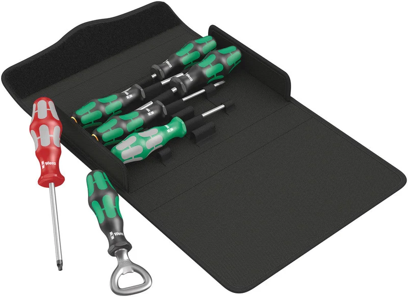 Wera Kraftform 300/7 set 4 screwdriver set Kraftform Plus, 7pieces, SKU #5105626001