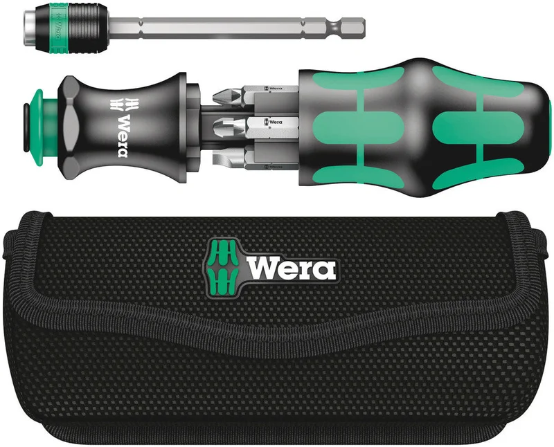 Wera Kraftform Kompakt 25 with pouch, 7 pieces, SKU #5051024001