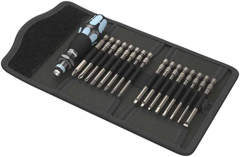 Wera Kraftform Kompakt 60, Imperial, Stainless, 17 pieces, SKU #5071117001