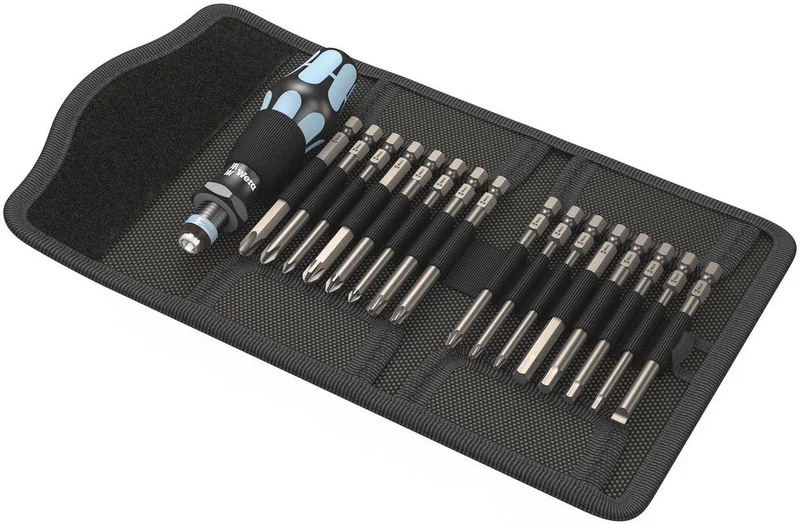 Wera Kraftform Kompakt 60, stainless, 17 pieces, SKU #5071116001