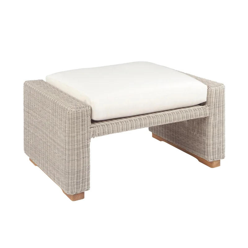 Westport Deep Seating Ottoman, Sea Salt/Canvas