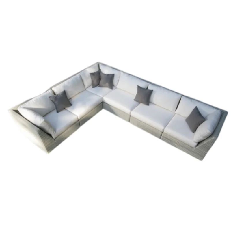 Westport Sectional, Sea Salt/Canvas