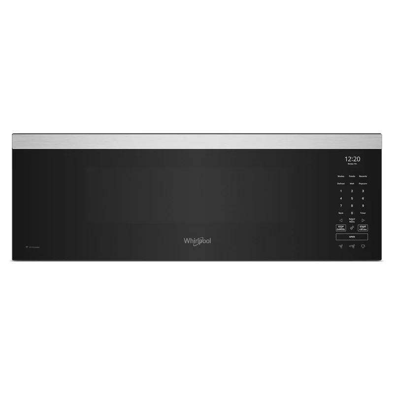 Whirlpool - 1.1 cu. Ft Over the range Microwave in FingerPrint Resistant Stainless - YWMML5530RZ Stainless