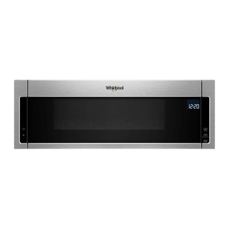 Whirlpool - 1.1 cu. Ft Over the range Microwave in Stainless - YWML75011HZ Stainless