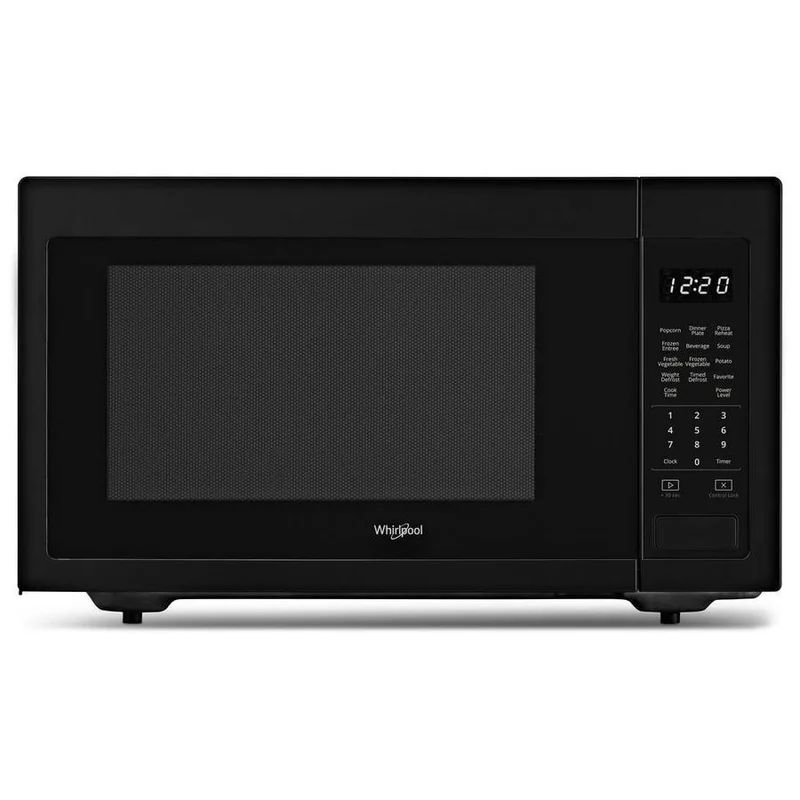 Whirlpool - 1.6 cu. Ft Counter top Microwave in Black - YWMC30516HB Black