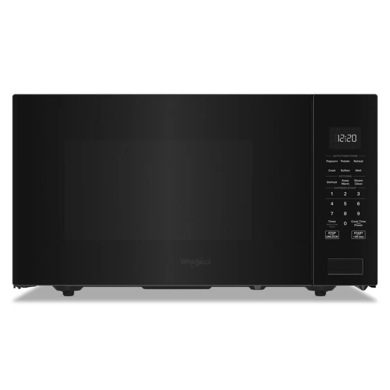 Whirlpool - 1.6 cu. Ft Counter top Microwave in Black - YWMCS7022SB Black