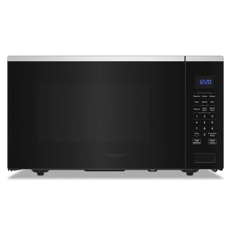 Whirlpool - 1.6 cu. Ft Counter top Microwave in Stainless - YWMCS7022SS Stainless