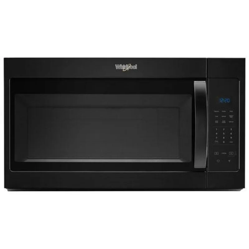 Whirlpool - 1.7 cu. Ft Over the range Microwave in Black - YWMH31017HB Black