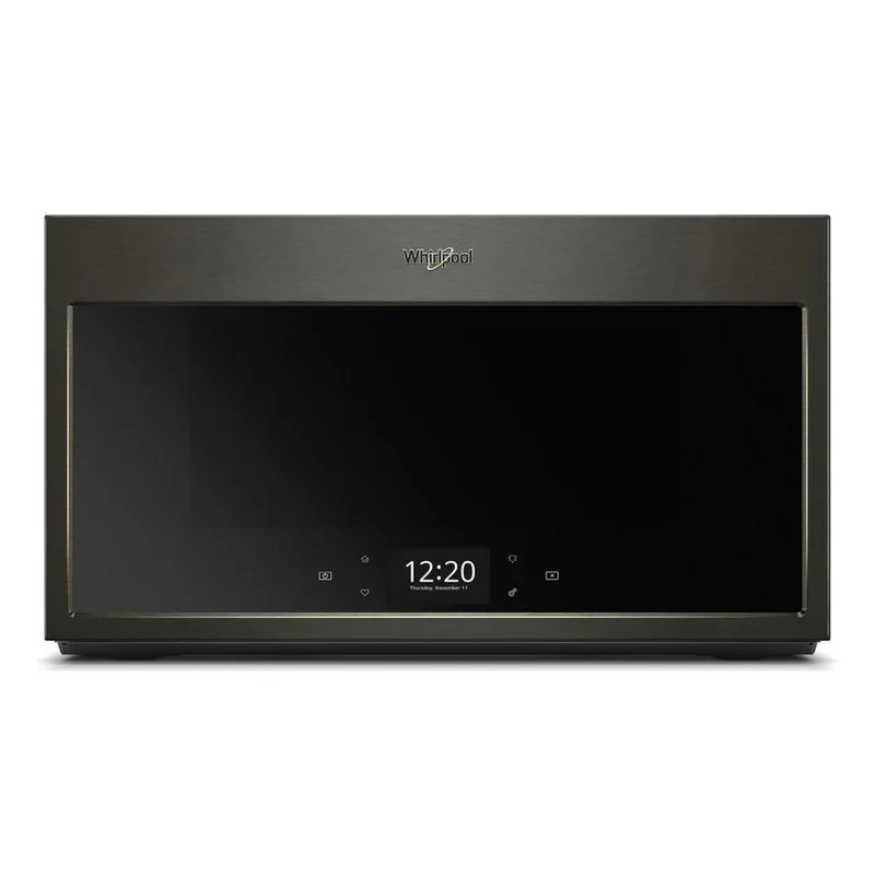 Whirlpool - 1.9 cu. Ft Over the range Microwave in Black Stainless - YWMHA9019HV Black Stainless